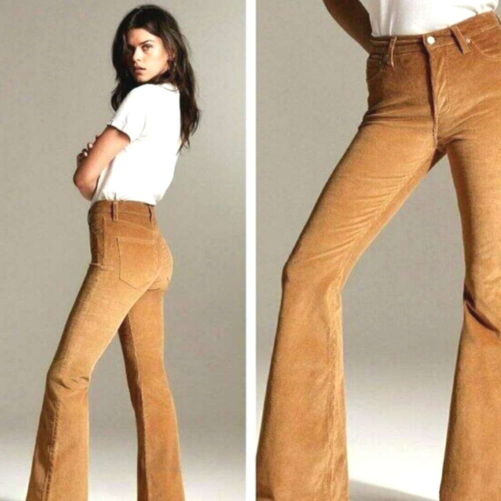J Brand Women's Corduroy Flares | Toffee